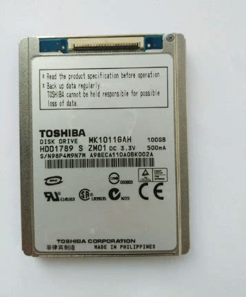 东芝1.8寸 iPod  HDR XR150 XR350E SR12E 60G 80G摄像机硬盘