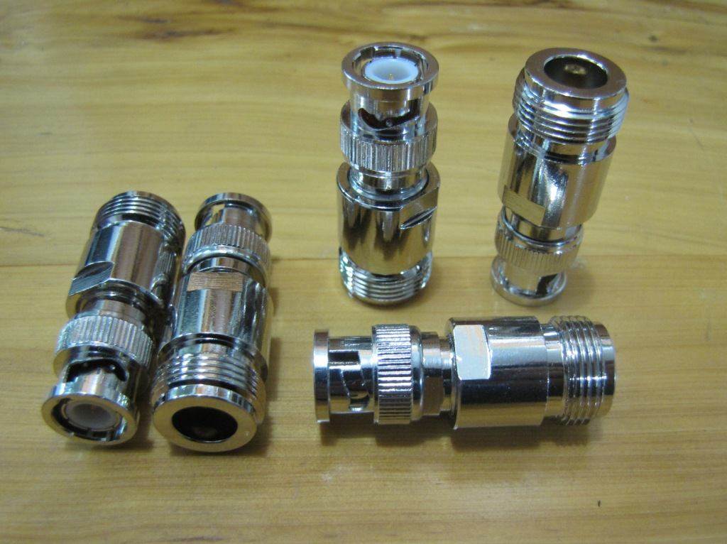 N-K转BNC-J射频连接器 转接头 接插件 芯针镀金
