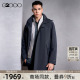 G2000男2026时尚 商场新款 可拆马甲 百搭连帽风衣大衣 防泼水