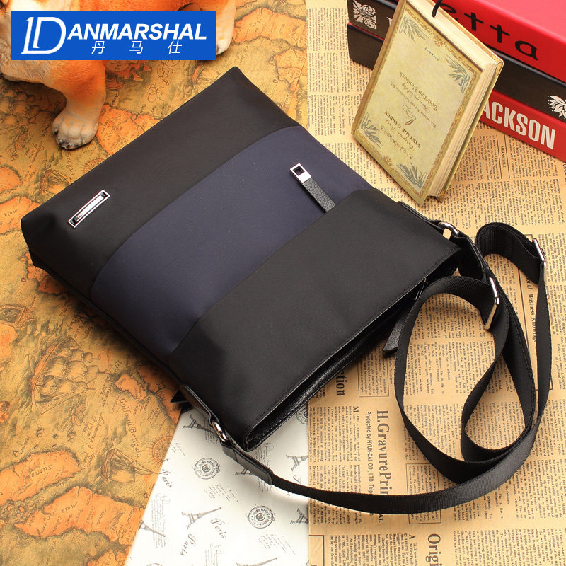 Dan Mashi IPAD Bag new pattern Boutique Men's bag business affairs leisure time Nylon The single shoulder bag man Vertical section Inclined shoulder bagin the Leather/Lady bags/Men's bag, Men's bags  category - from Buy2taobao.com to provide professional Taobao agent buy service