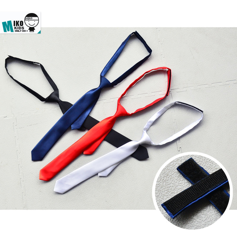 儿童新潮领带韩版配饰纯色小领带便捷式宝宝魔术贴造型领带|ruв категории Детская одежда, детей аксессуары, галстук - от Buy2taobao.com для оказания профессиональной услуги покупки агента Taobao