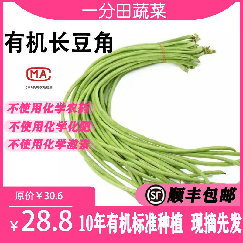 一分田 长豆角500g 豇豆 【顺丰速运】