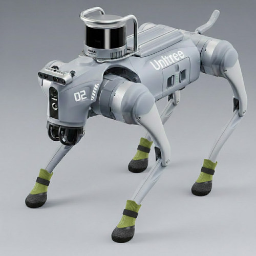 宇树Go2云深处绝影智元D1机器狗机器人鞋套静音防滑耐磨保护鞋子