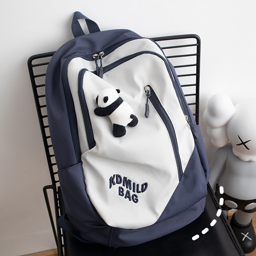 ins风日系大容量学生书包男女款