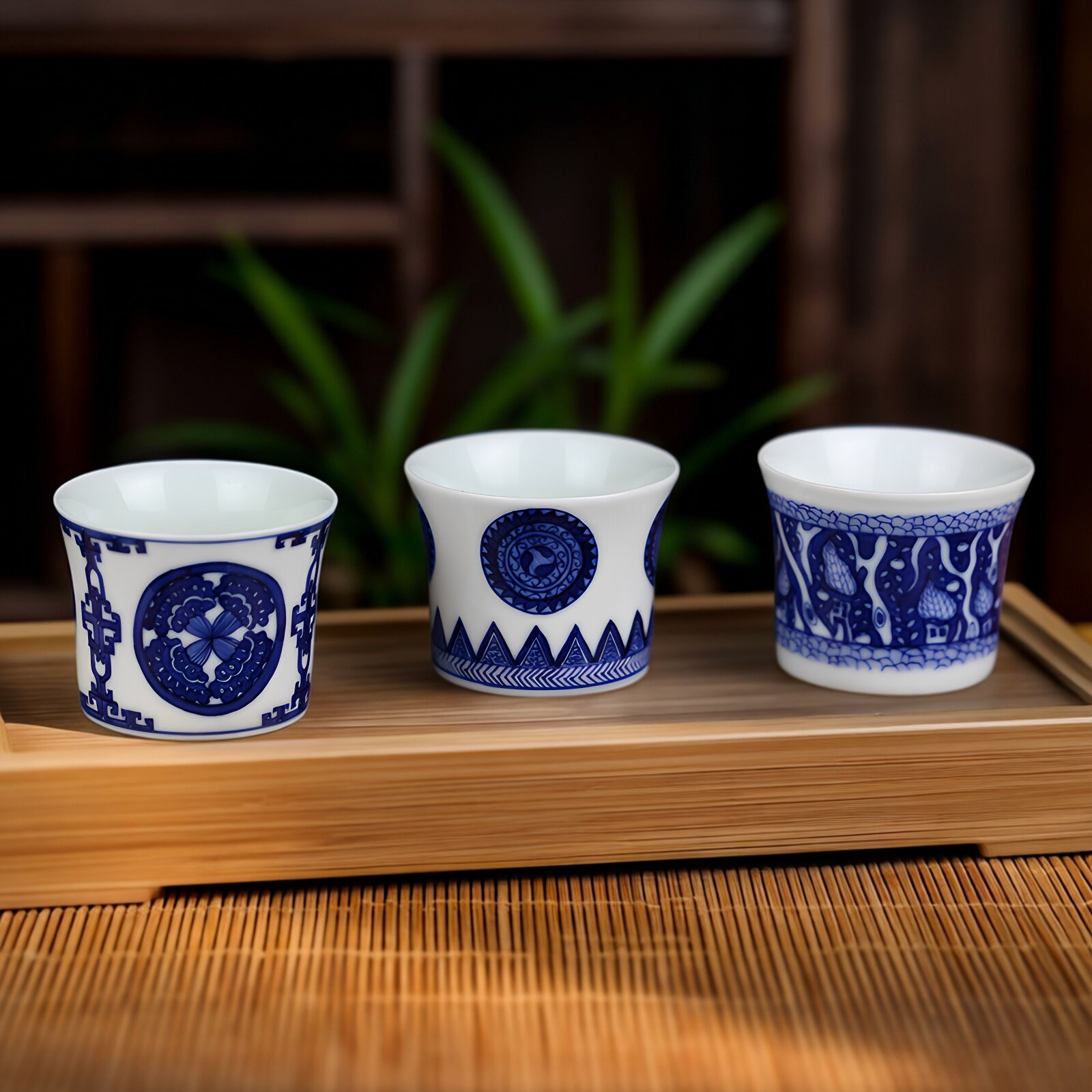 京德贵和祥 京德窑珍藏景德镇纯手工手绘陶瓷品茗杯功夫茶具茶杯
