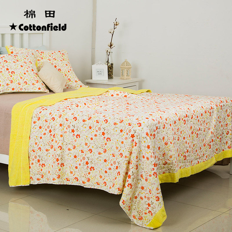 棉田毛巾被纱布纯棉儿童毛巾被全棉纱布轻薄透气四季空调毛巾被,床上用品,休闲毯/毛毯/绒毯,淘宝优惠券,粉丝福利购,淘宝优惠卷
