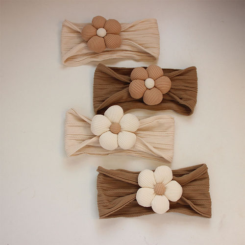 其他儿童可爱中性花朵发带