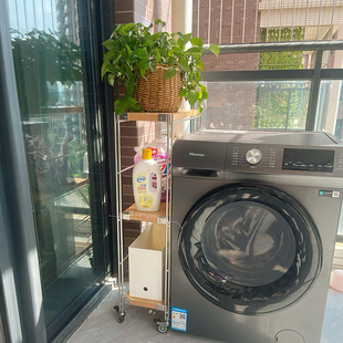 极窄窄款 缝隙置物架收纳柜洗衣机沙发边夹缝冰箱收纳推车移动侧架