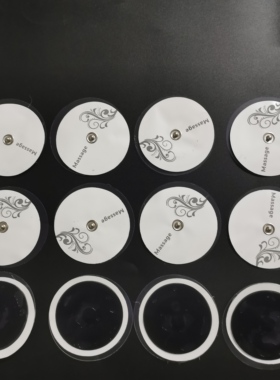 线控按摩替换贴片 线控款贴片ems脉冲迷你按摩颈部水凝胶替换贴片