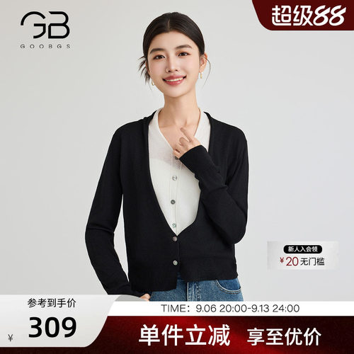 GOOBGS谷邦套头长袖毛衫