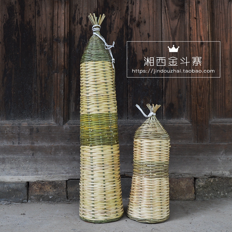 竹编鱼笼湘西鱼笼子泥鳅农家乐