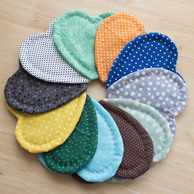 diy心形杯垫波点圣诞节材料包