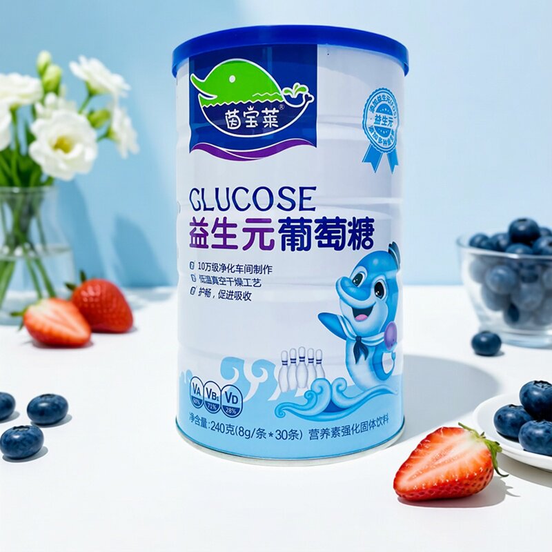 茵宝莱益生元葡萄糖钙铁锌240g食用葡萄糖粉口服独立包装食品级