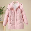 小个子好看棉袄保暖加厚棉衣外套 新款 羽绒棉服女士中长款 2025冬季