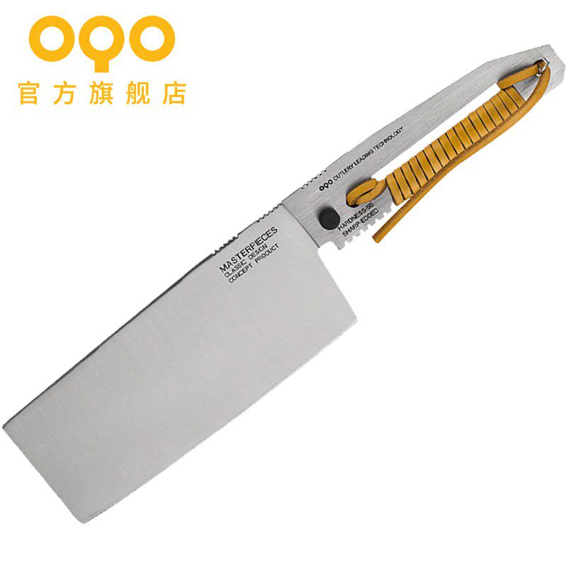 OQO欧克欧锋利耐用不锈钢家用切菜切肉水果刀多用刀高碳合金钢