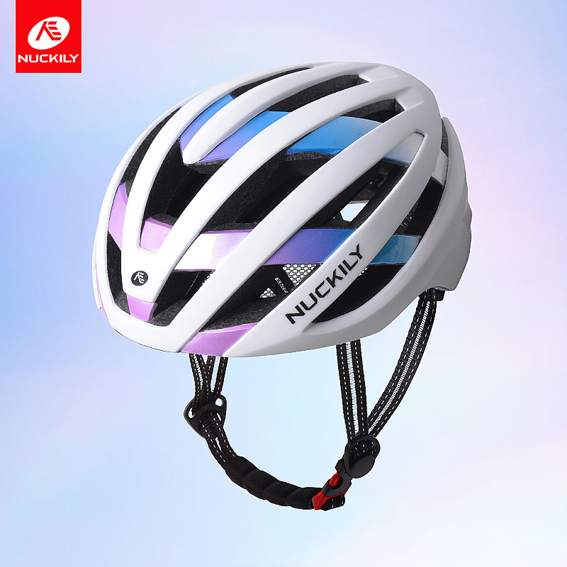 NUCKILY山地自行车气动轻盈一体头盔男公路单车骑行装备女安全帽