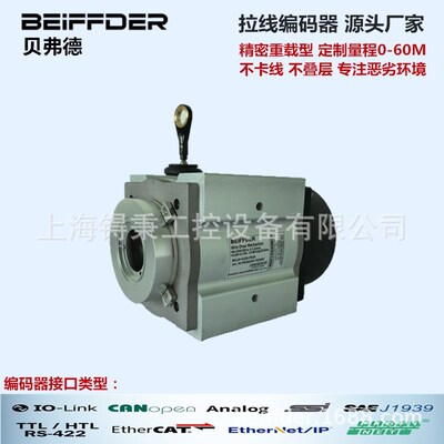 profinet值拉线编码器 模拟量拉绳位移传感器 ssi 增量型编码