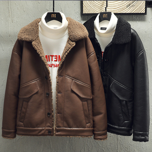 挂拍 冬季男装大码皮毛一体加绒加厚外套 DSD308-Z2886-P240,女装短外套,电商D308