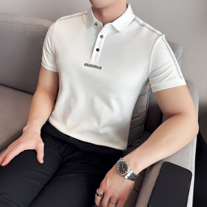 2025夏季新款翻领短袖  POLO衫男 PL6601-P55图片