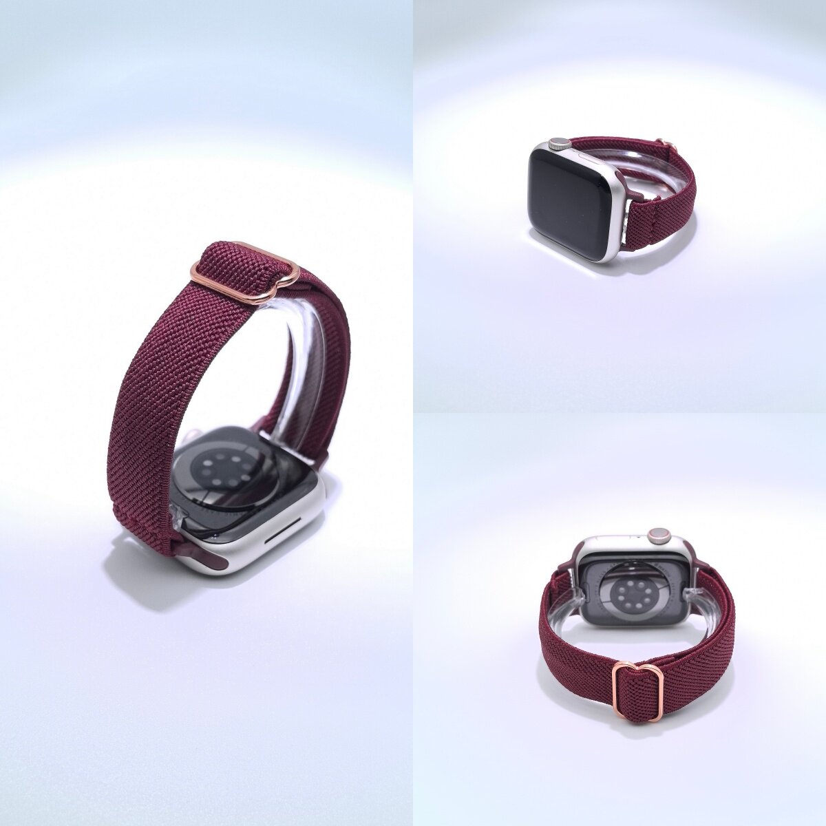 适用苹果s10手表小蛮腰尼龙编织表带applewatchs11表带iwatchs9高级s8智能s7女款运动腕带ultra3透气男表带潮