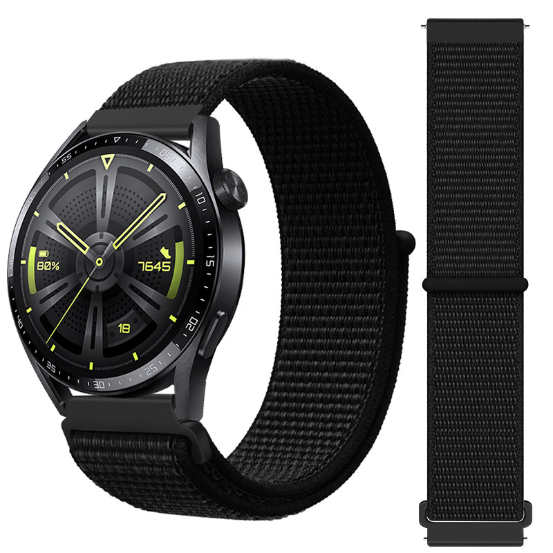 适用华为手表GT6表带watchgt5新款GT4腕表watch5/4pro尼龙回环22mm中国红GT3pro男士GT2智能荣耀女运动替换带,智能设备,智能手表手环表带/腕带,淘宝优惠券,粉丝福利购,淘宝优惠卷