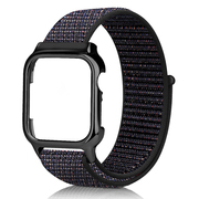 Suitable for applewatch 5th generation smart watch nylon pc belt frame integrated wristband Apple watch strap iwatch new 4th generation 40/44mm special replacement belt