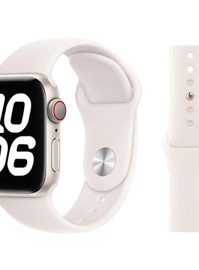 官方款适用苹果手表表带iwatch11表带s10新款硅胶s9/8/7梅子色46mm女applewatchs11表带男49运动透气潮ultra2