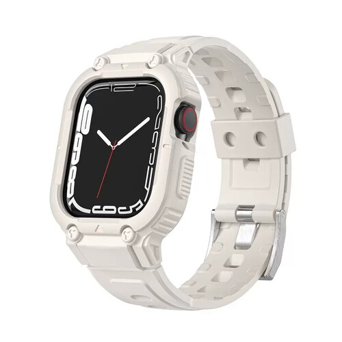 适用iwatch装甲款一体表带