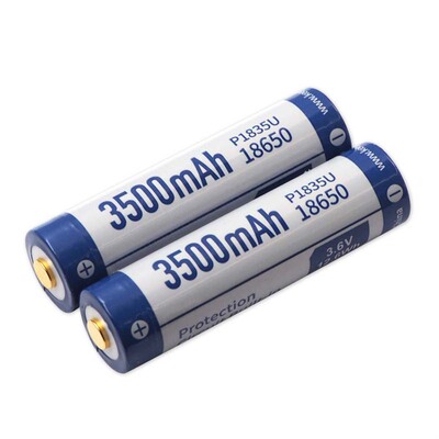 186503.6V3500mAhUSB可充电电池