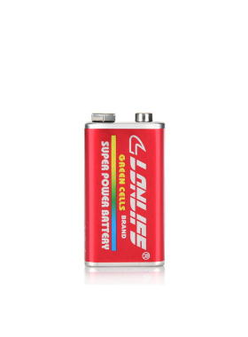 Soshine 9V 6F-22 一次性碳性电池万用表 话筒 玩具遥控器电池