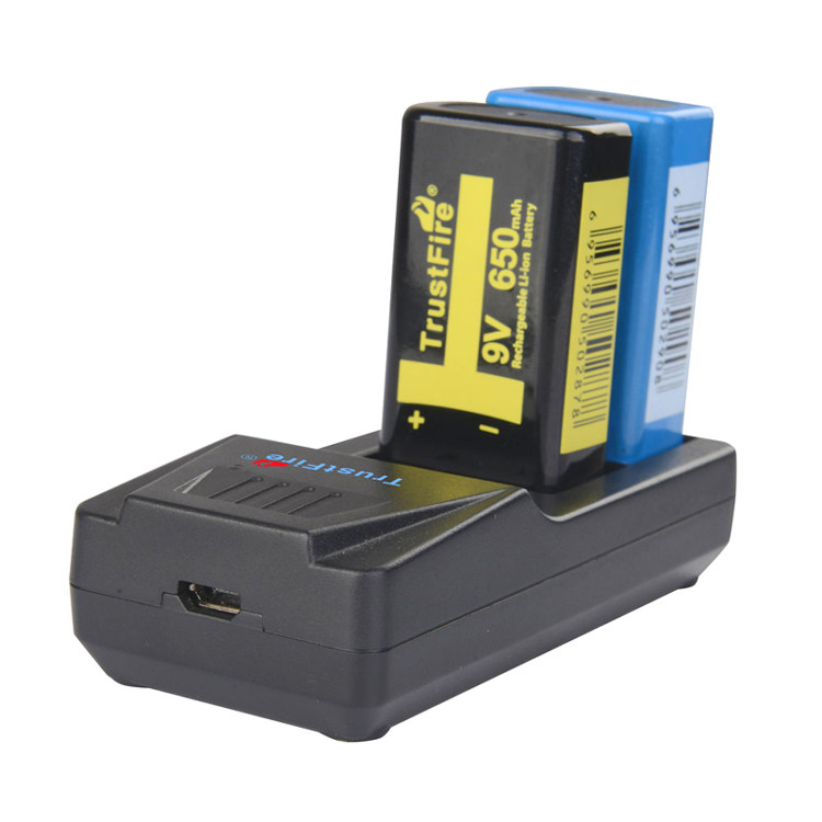 TrustFire BC01 9V 锂电池 USB充电器