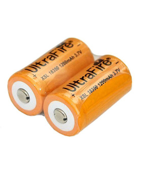 UltraFire XSL 18350 1200mAh 3.7V 可充电锂电池 单节价格