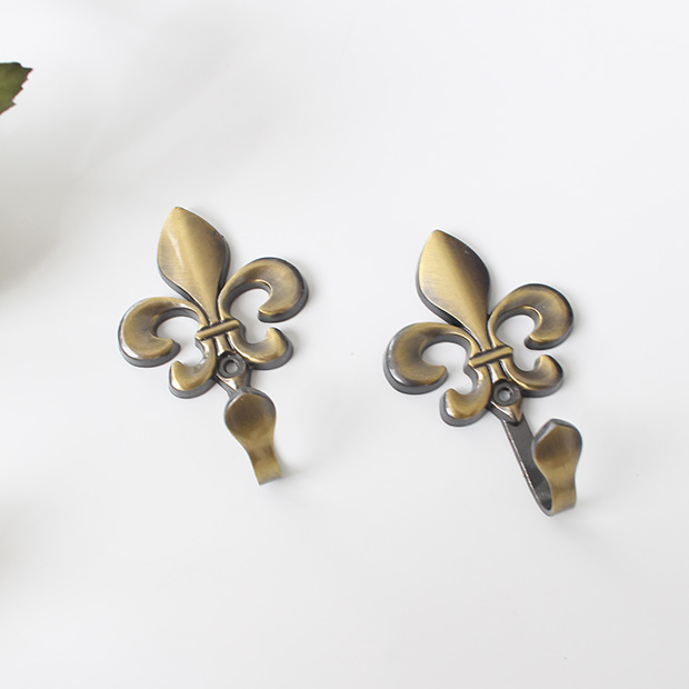 百合花特价窗帘墙上挂钩百搭