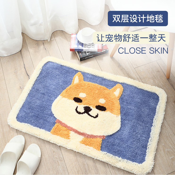 狗狗垫子猫睡垫冬天宠物狗窝冬季泰迪加厚毛毯子狗笼垫被子秋冬款