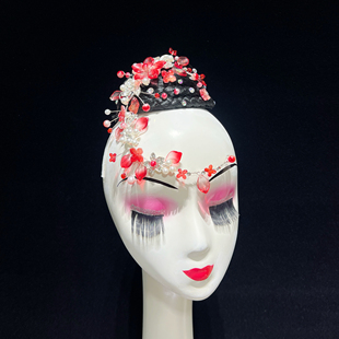 饰良人原创傣族舞蹈花儿古典舞民间舞扇子舞舞台演出胶州秧歌头饰