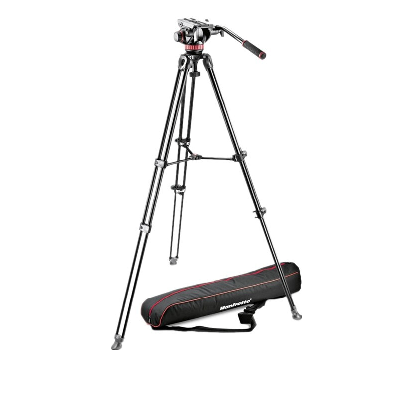 曼富图502AM-1(MVT502AM+MVH502A)HD中置双管三脚架液压云台套装