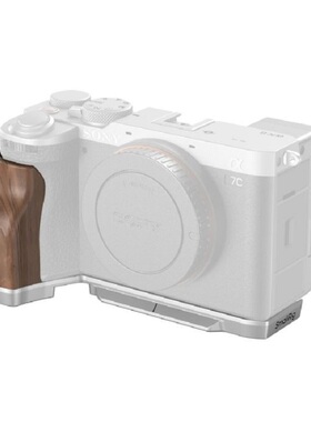 SmallRig斯莫格适用索尼Alpha 7C II / 7CR 木头L型手柄兔笼相机二代sony a7c2拓展框摄影拍照底板配件底座