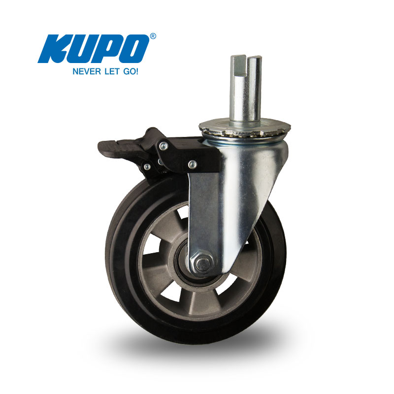 KUPO 756四节摇脚大炮脚轮 亦适用B150影视灯架 3只/套 承重300kg