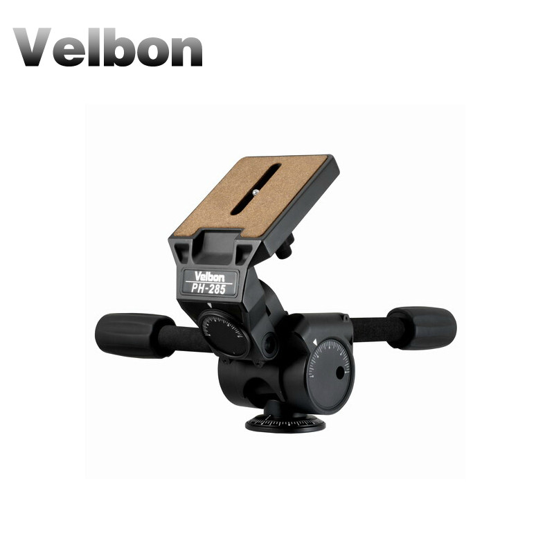 Velbon金钟PH-285数码单反相机三脚架云台系列专用镁合金三维云台