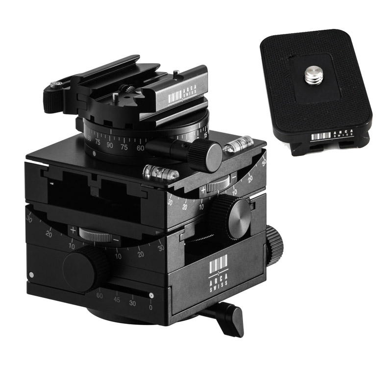 阿卡雅佳三维齿轮全景云台铝合金