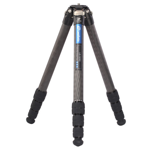 徕图/Leofoto LS-324C便携无中轴摄影摄像碳纤维三脚架