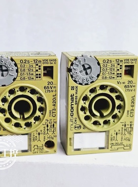 原装瑞士COMAT时间继电器CT3-A20/L 0.2S-12m 现货
