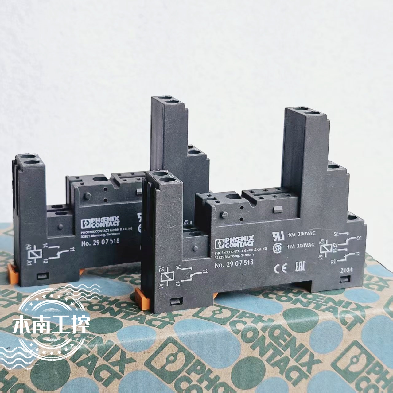 原装菲尼克斯继电器底座ECOR-1-BSC3/2X21 订货号2907518 现货