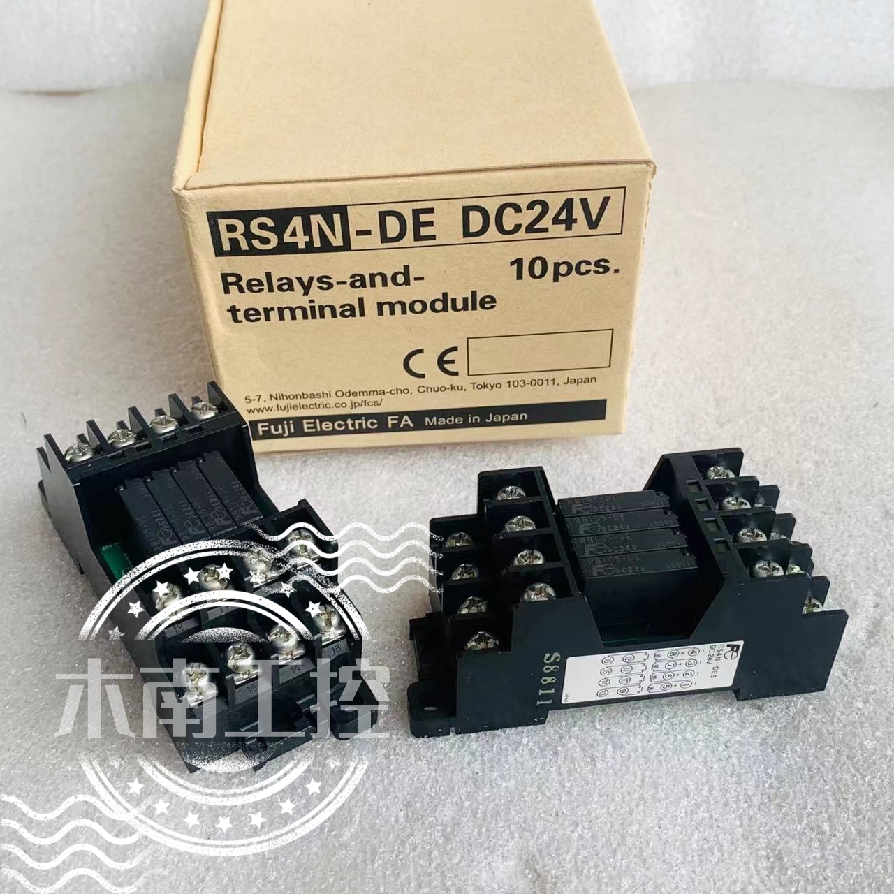 原装FUJI/富士 通终端继电器模组RS4N-DE 4脚 RB105-DE 现货