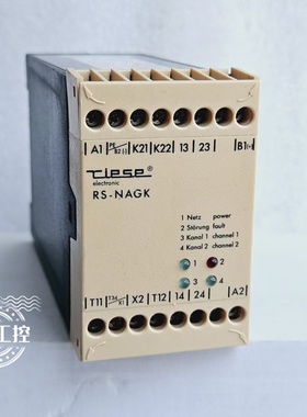 原装TLESE安全继电器RS-NAGK 24VAC/24VDC 现货