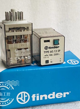 原装芬德/finder 继电器Type60.13 SP 10A 250V 现货