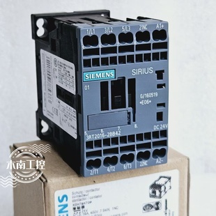 DC24V 原装 2BB42 SIEMENS接触器3RT2016 现货 西门子