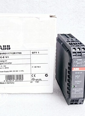 原装ABB模拟信号转换器CC-E V/I 1SVR011712R1700 现货
