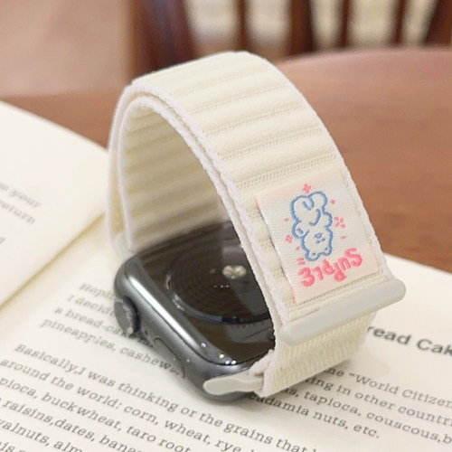 多巴胺尼龙魔术贴适用iwatch表带