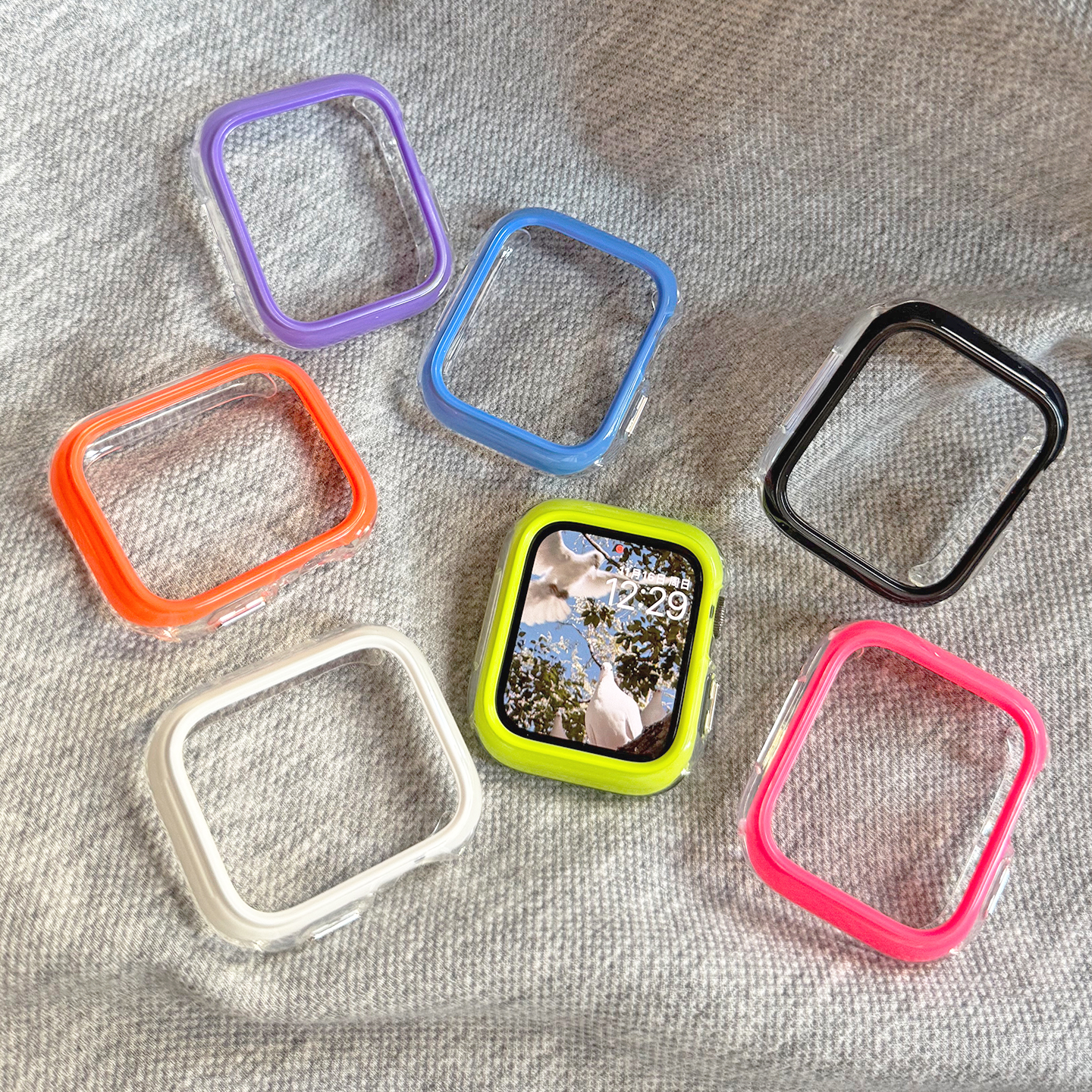 透明软壳保护壳适用iwatch表壳